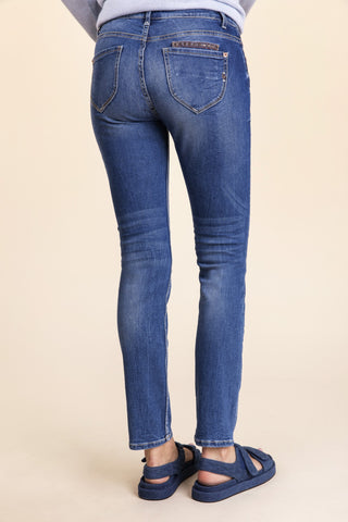 BLUE FIRE Nancy Slim-Fit Jeans - Sun-Washed Coastal Blue - 1001.2265