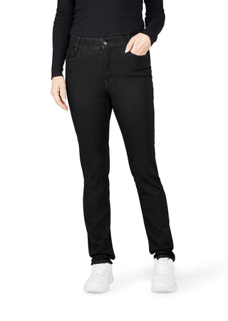 ATELIER GARDEUR Inga Straight-Jeans - Obsidian Black - INGA-0-670771-799