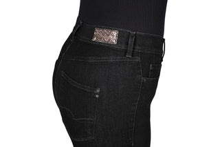 ATELIER GARDEUR Inga Straight-Jeans - Obsidian Black - INGA-0-670771-799