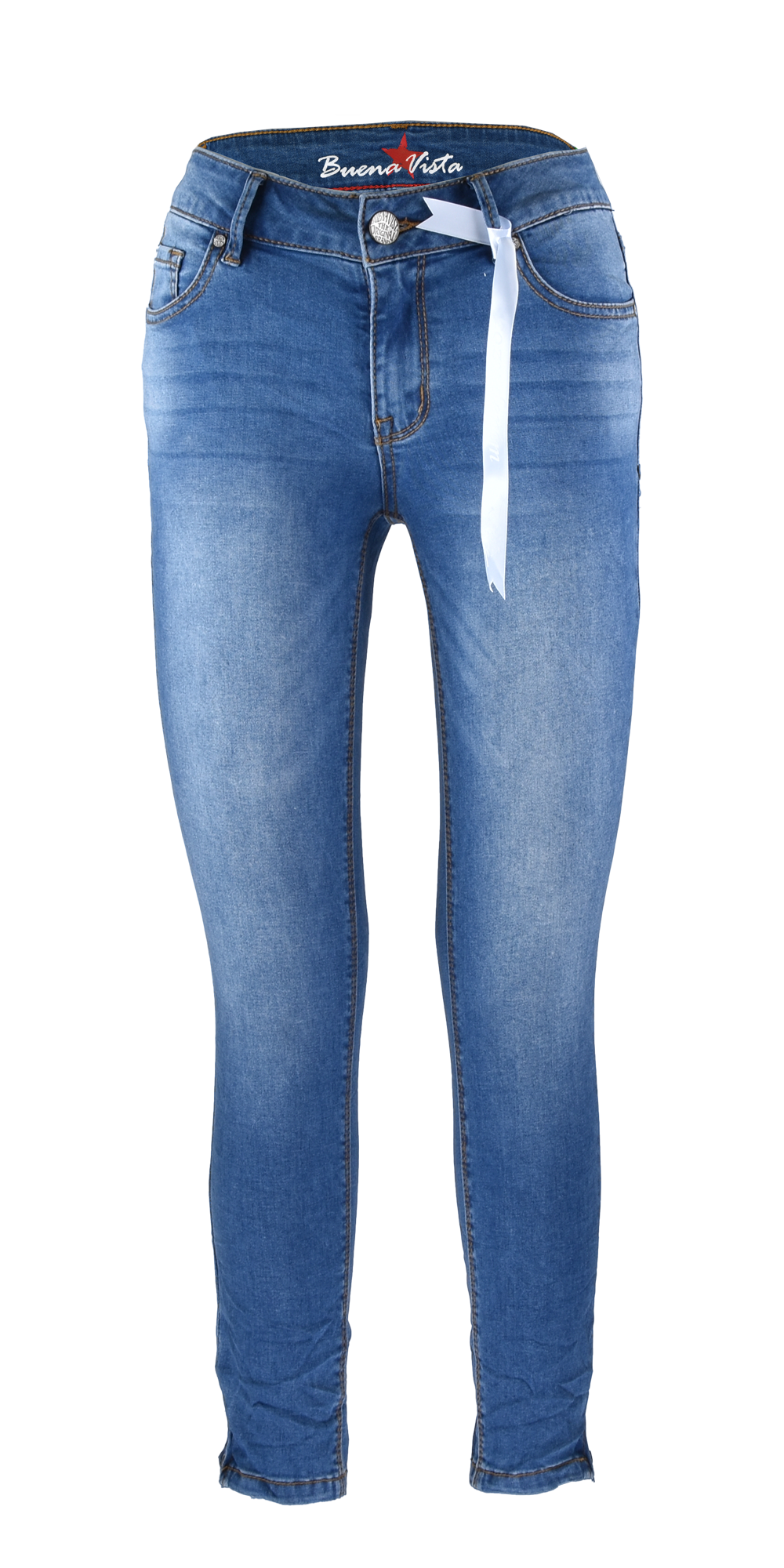 BUENA VISTA Italy 7/8 middle blue - Coastal Indigo - 2508 B5311 102.9035