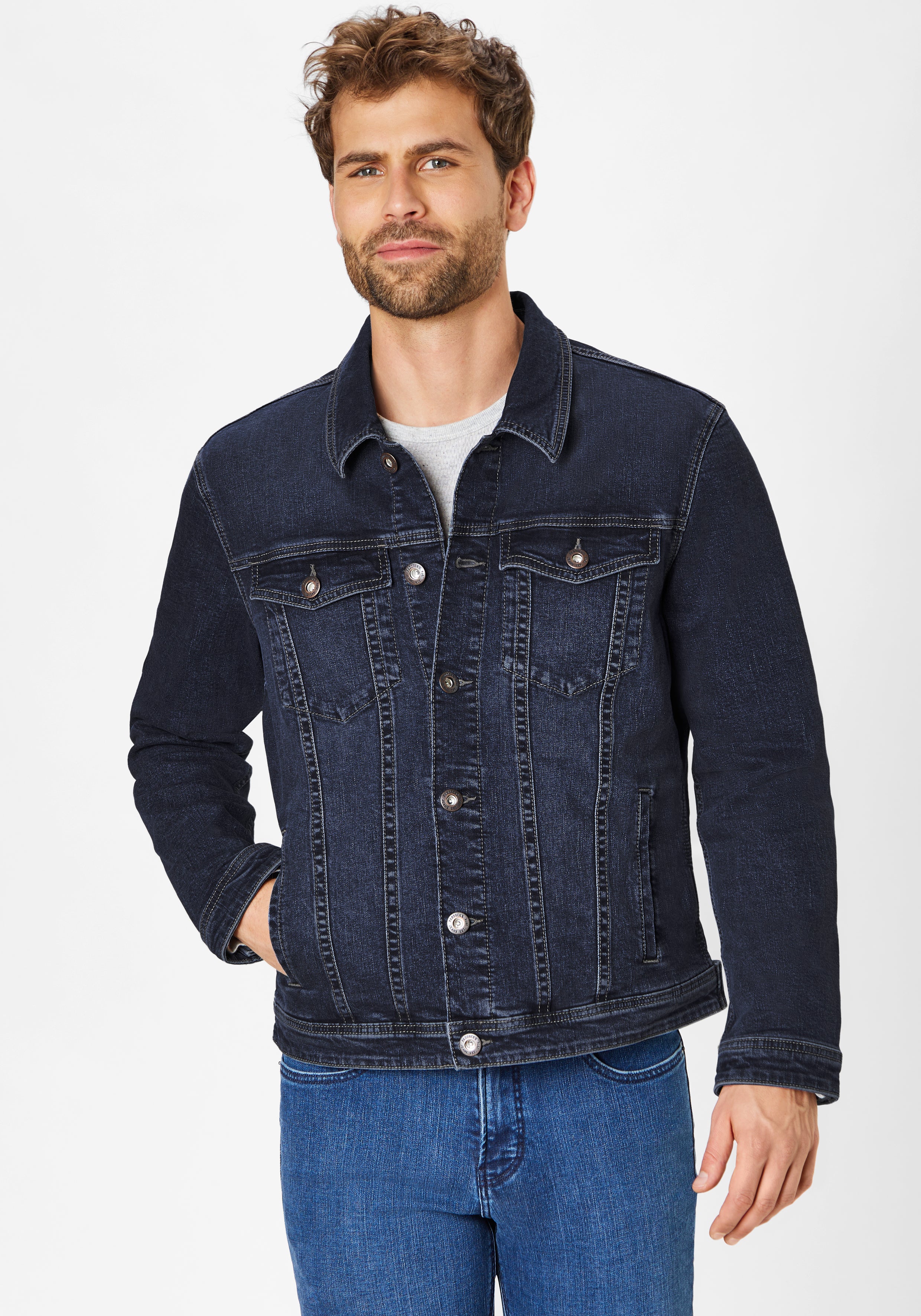 PADDOCKS DENIM JACKET - Midnight Harbor Blue - 70075 6329.4701 von Paddocks