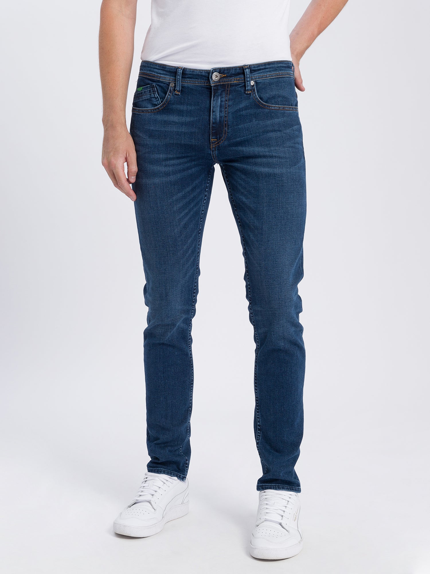CROSS JEANS JIMI Five Pocket - Deep Harbor Blue - F163-046