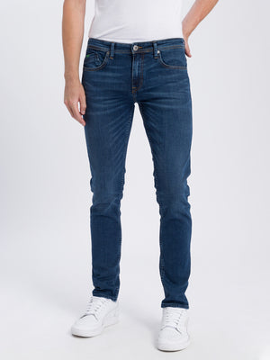 CROSS JEANS JIMI Five Pocket - Deep Harbor Blue - F163-046