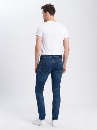 CROSS JEANS JIMI Five Pocket - Deep Harbor Blue - F163-046