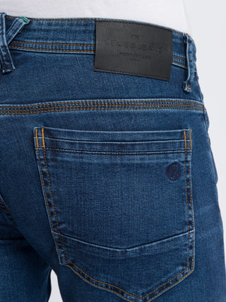 CROSS JEANS JIMI Five Pocket - Deep Harbor Blue - F163-046