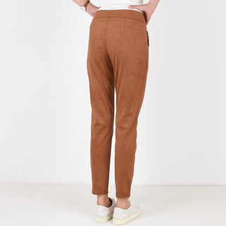 BUENA VISTA Jogg Pants - Amber Suede Brown - 2209 B5798 9247.4765