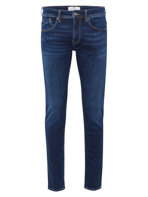 CROSS JEANS JIMI Jogging-Jeans - Midnight Crincle Denim - E197-032