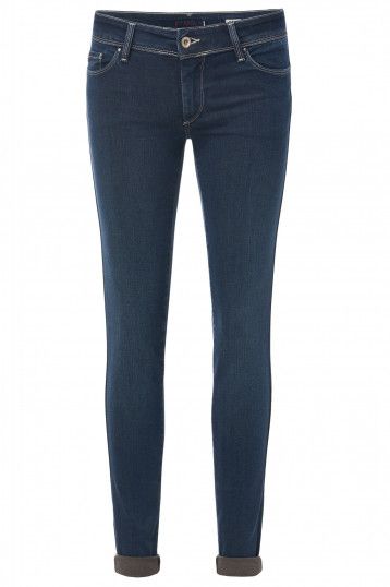 SALSA WONDER PUSH UP Skinny Jeans - Deep Indigo Sunset - 125294.8502