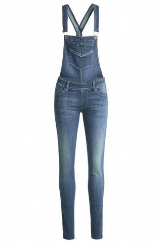 SALSA Wonder Push Up Latzhose - Coastal Mirage Blue - 125524.8503