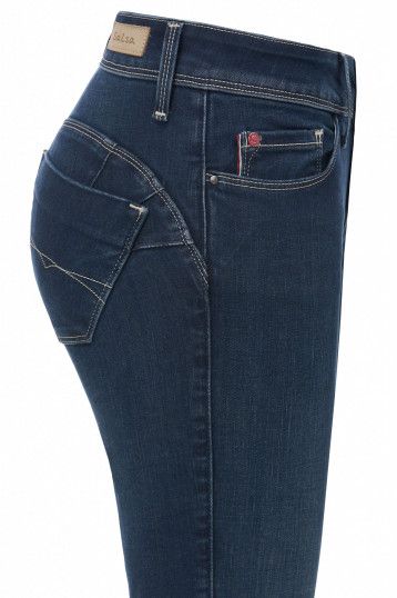 SALSA WONDER PUSH UP Skinny Jeans - Deep Indigo Sunset - 125294.8502 von Salsa