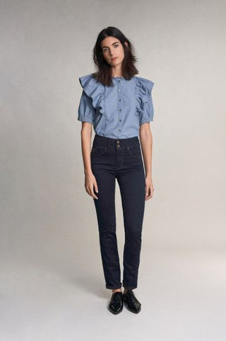 SALSA Secret Push In Slim Fit Jeans - Midnight Eclipse - 122722.8505 21001381