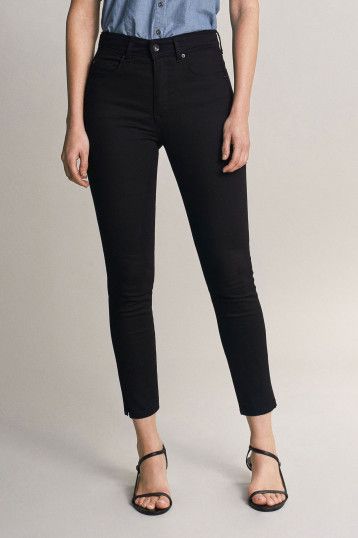 SALSA Secret Push In Capri-Jeans - Night Ink Black - 122564.0000 21001300