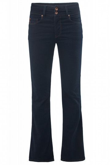 SALSA Secret Push In Bootcut - Midnight Ink Navy - 122721.8505