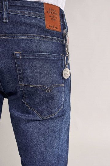 SALSA LIMA SPARTAN Jeans - Deep Indigo Slate - 117337.8503 von Salsa
