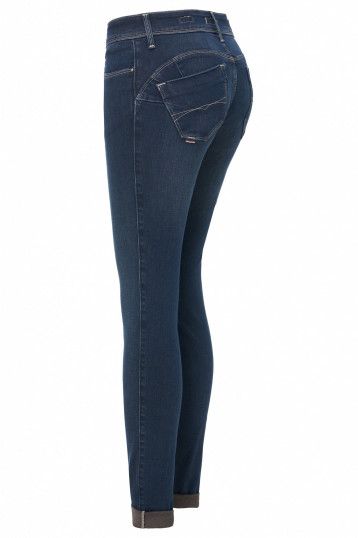 SALSA WONDER PUSH UP Skinny Jeans - Deep Indigo Sunset - 125294.8502