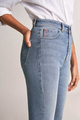 SALSA Elegant Capri Jeans - Ocean Mist Wash - 123567.8502