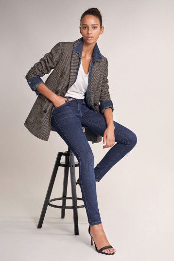 SALSA Wonder Push Up Jeans - Midnight Indigo Blue - 124268.8504 von Salsa