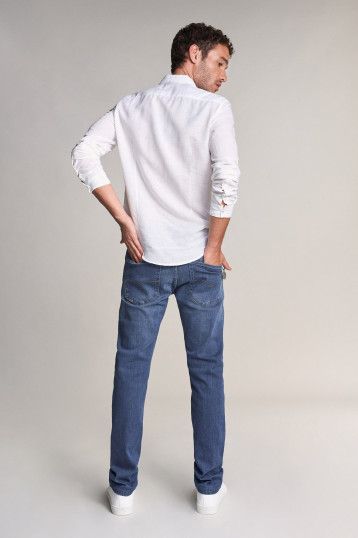 SALSA LIMA SPARTAN Jeans - Ocean Chambray - 117338.8502 von Salsa