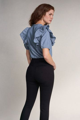 SALSA JEANS SECRET GLAMOR PUSH IN CAPRI black 122564.0000 21001300