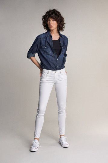 SALSA Colette Essential Jeanshose - Arctic Linen White - 119120.0001 von Salsa