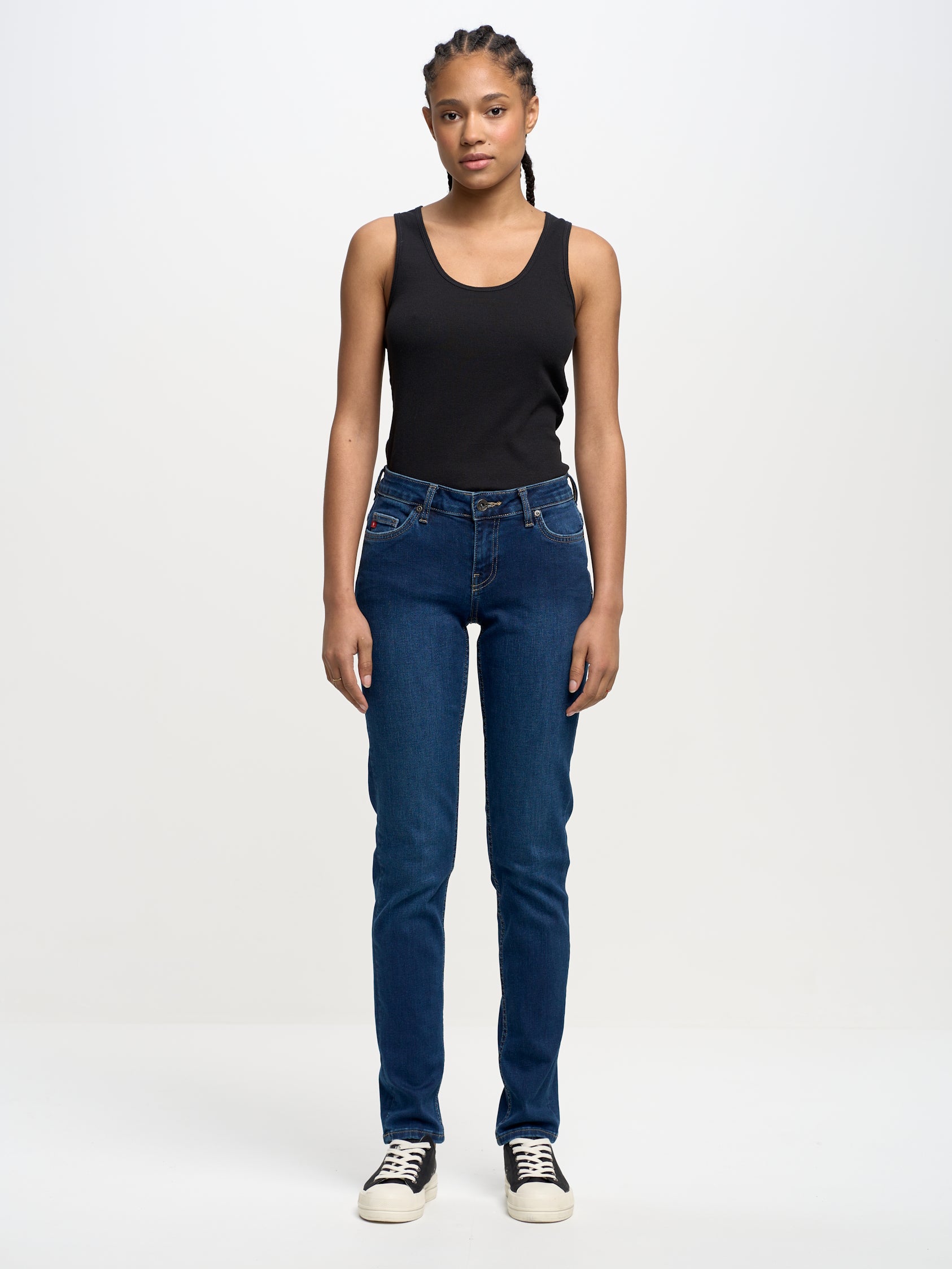 BIG STAR KATRINA Slim Fit Jeans - Deep Cobalt Wash - 115514359.359 von BIG STAR