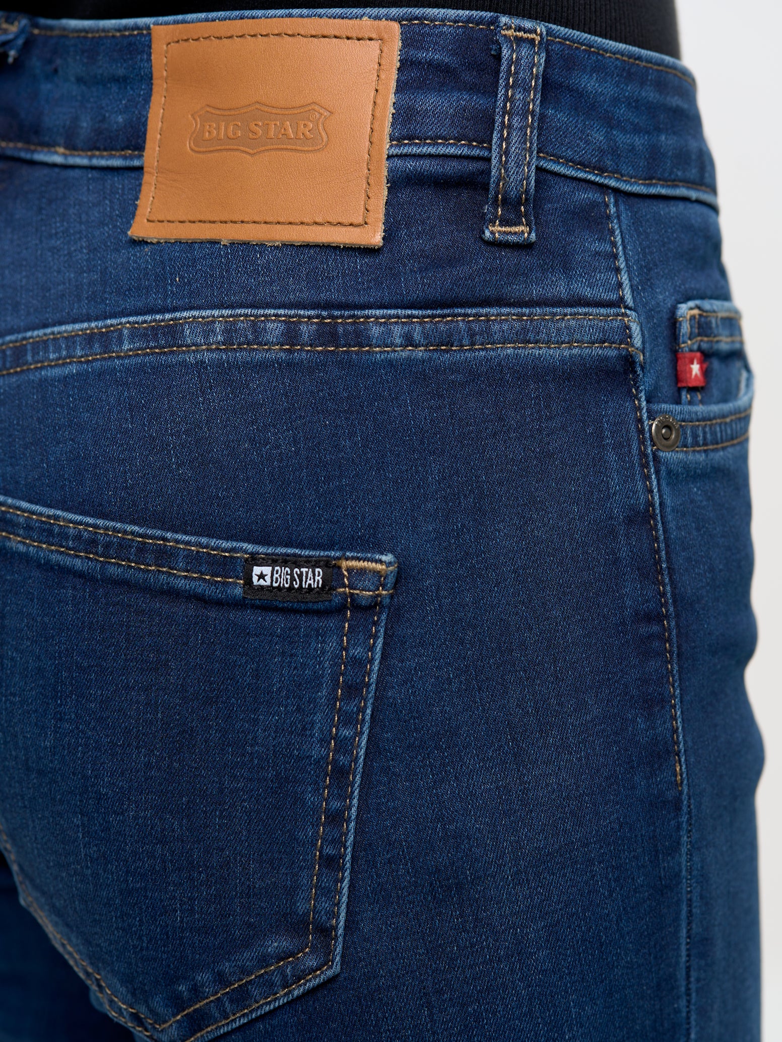 BIG STAR KATRINA Slim Fit Jeans - Deep Cobalt Wash - 115514359.359