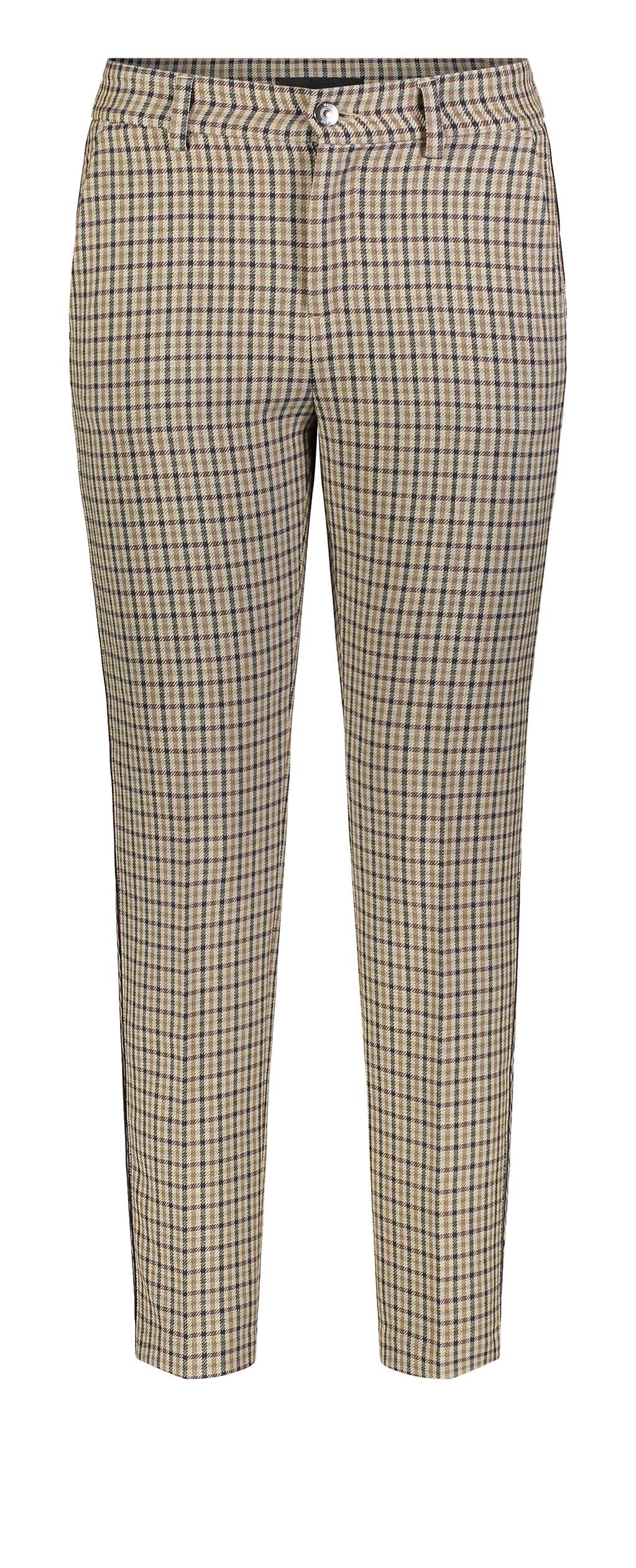 MAC CHINO Chinohose - Sandwood Tartan - 2136-01-0188-236K