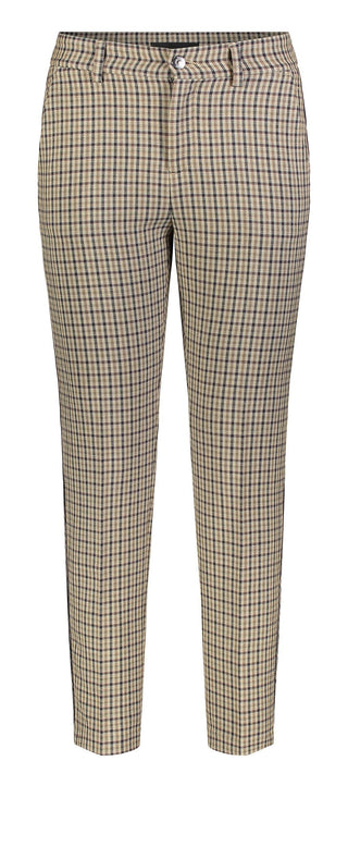 MAC CHINO Chinohose - Sandwood Tartan - 2136-01-0188-236K
