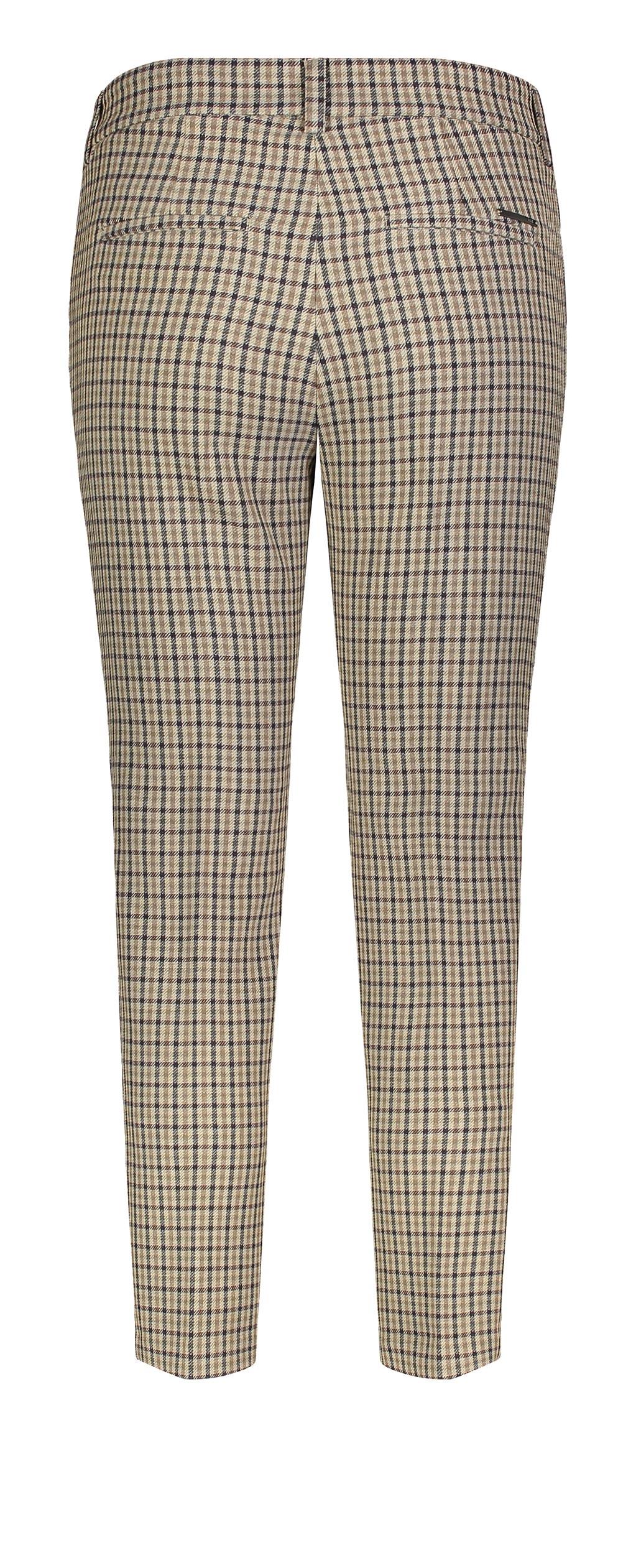 MAC CHINO Chinohose - Sandwood Tartan - 2136-01-0188-236K
