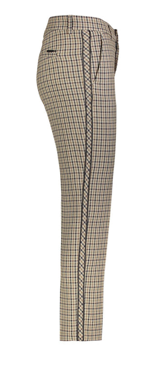 MAC CHINO Chinohose - Sandwood Tartan - 2136-01-0188-236K