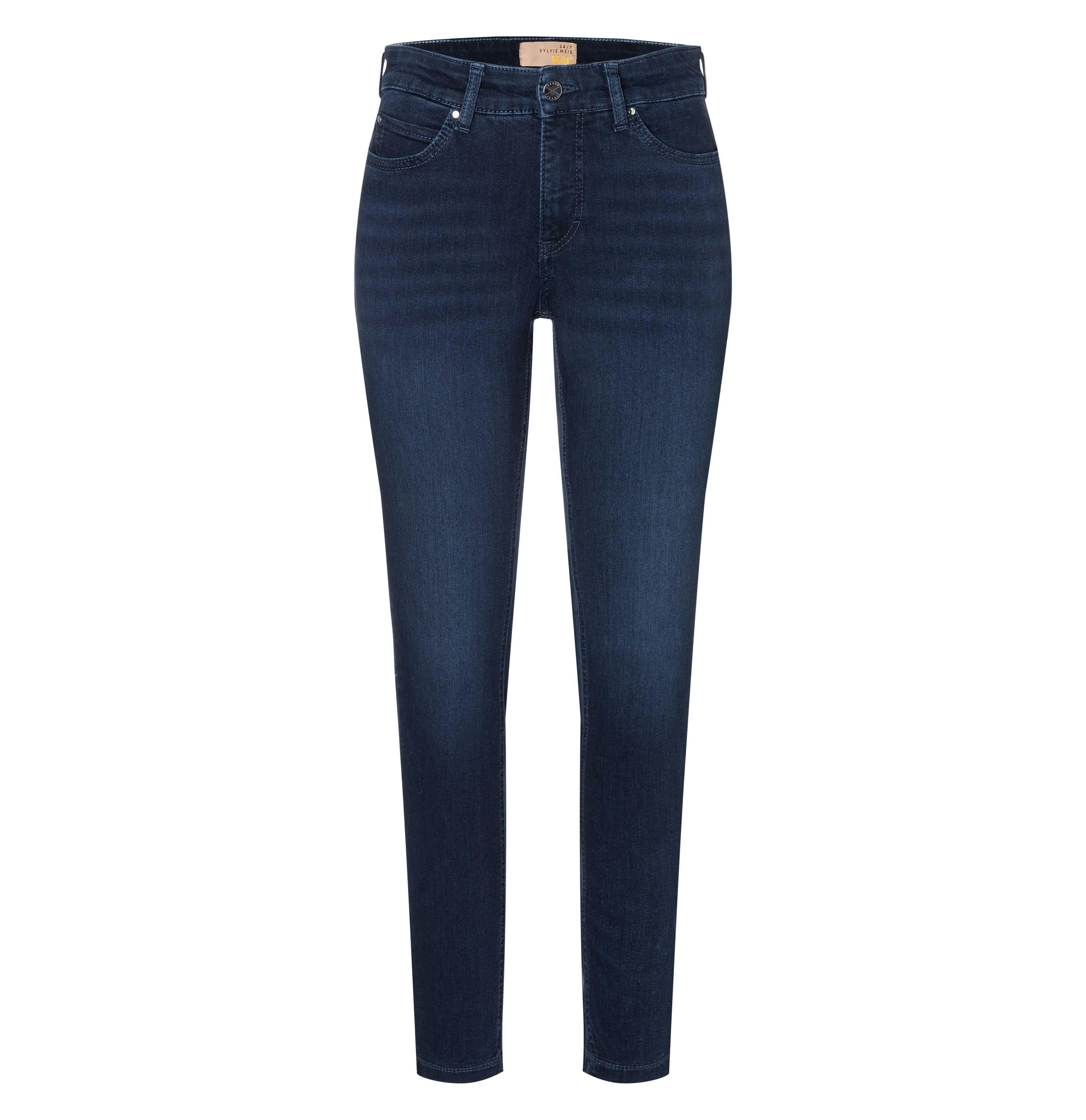 MAC DREAM SKINNY Jeanshose - Midnight Indigo Blue - 2600-90-0356-D838