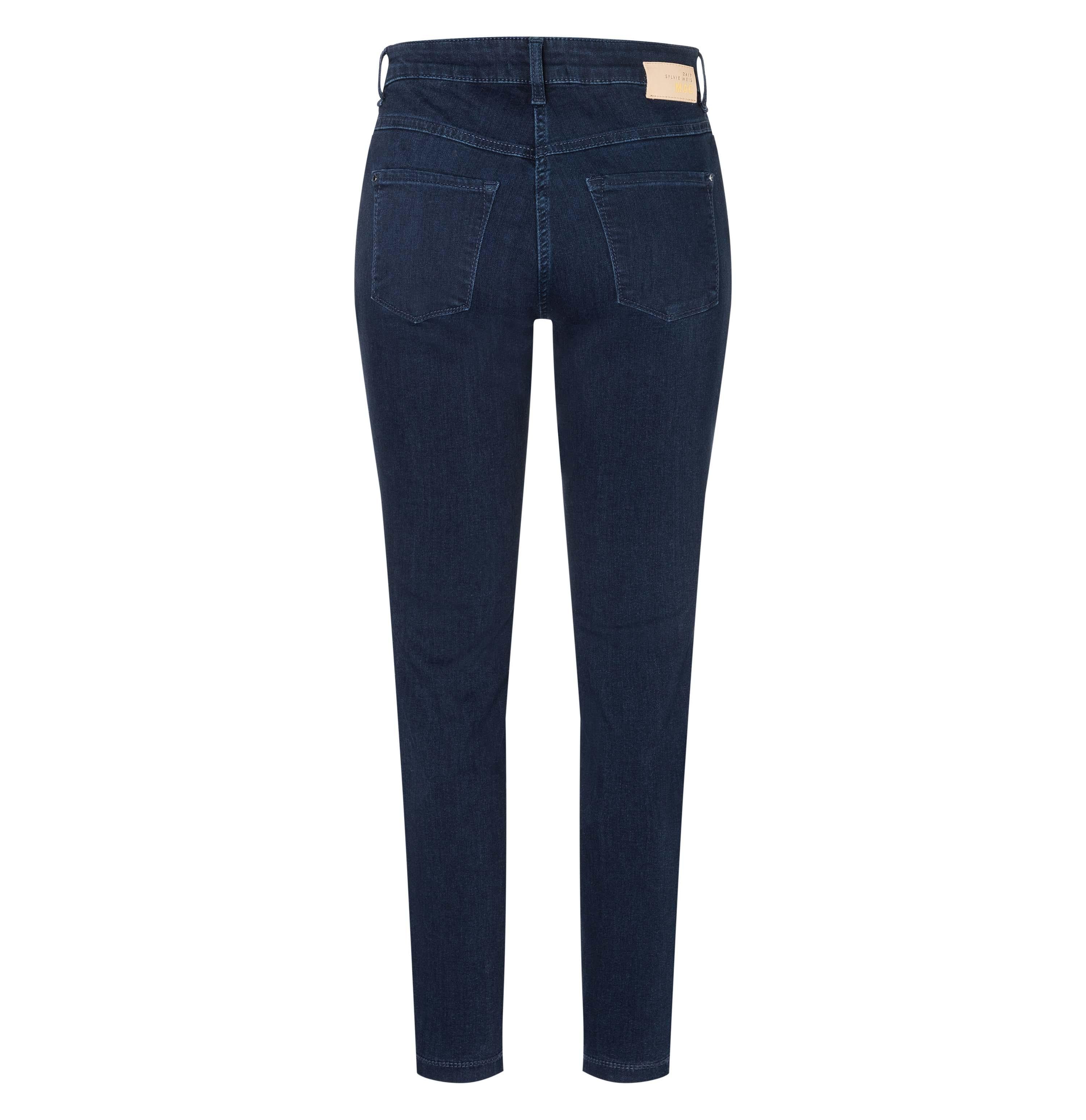 MAC DREAM SKINNY Jeanshose - Midnight Indigo Blue - 2600-90-0356-D838