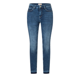 MAC DREAM SKINNY authentique bleu ourlet ouvert 2600-90-0357L D658 - SYLVIE MEIS