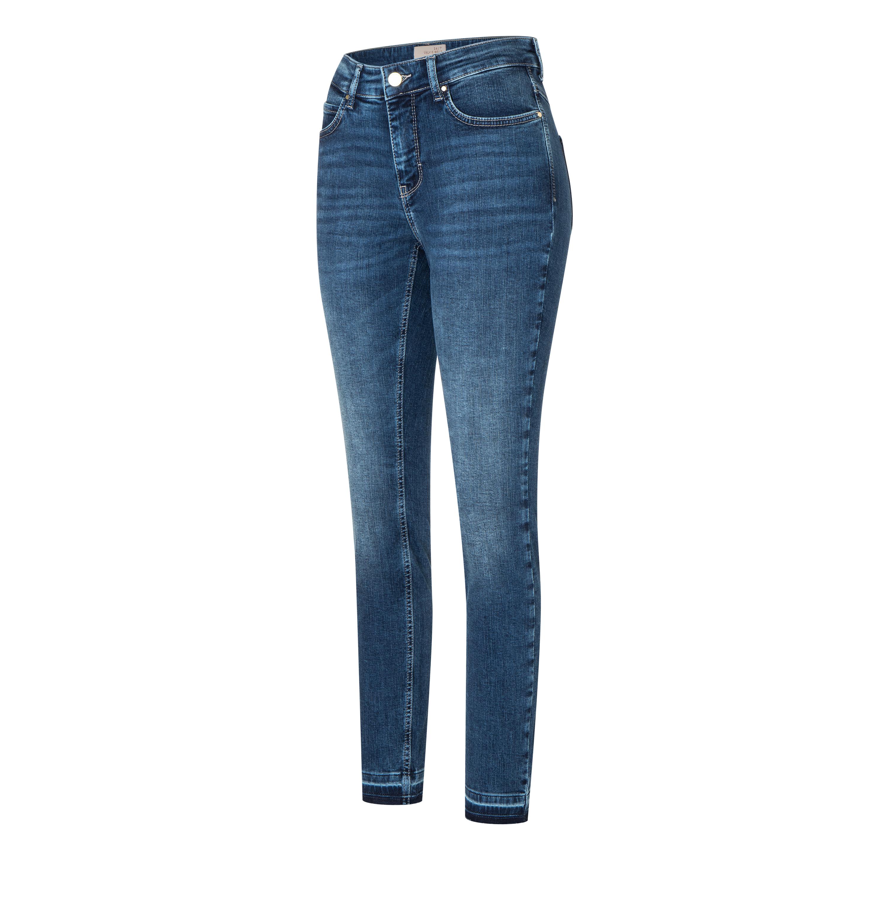 MAC DREAM SKINNY authentique bleu ourlet ouvert 2600-90-0357L D658 - SYLVIE MEIS von MAC