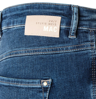 MAC DREAM SKINNY authentique bleu ourlet ouvert 2600-90-0357L D658 - SYLVIE MEIS