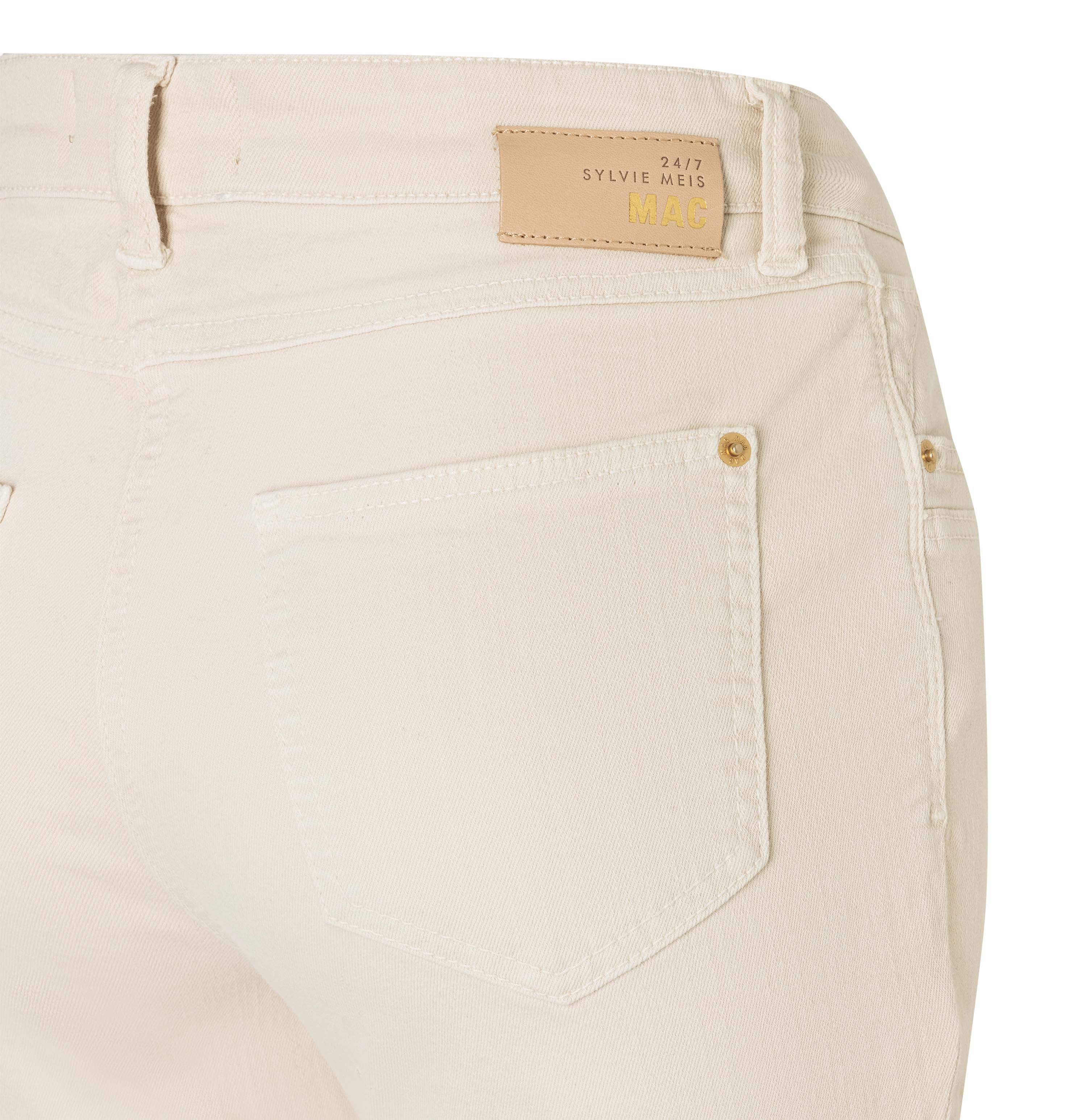 MAC MEL Five Pocket Jeans - Ivory Sand Haze - 2620-00-0389-020W von MAC