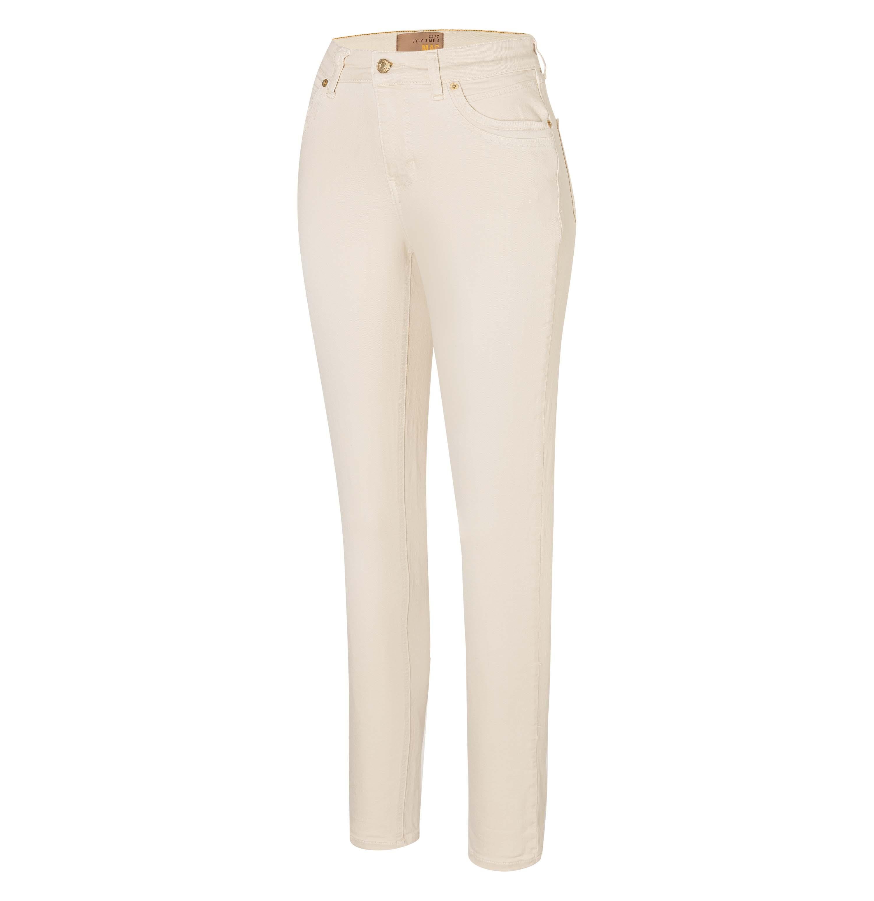 MAC MEL Five Pocket Jeans - Ivory Sand Haze - 2620-00-0389-020W von MAC