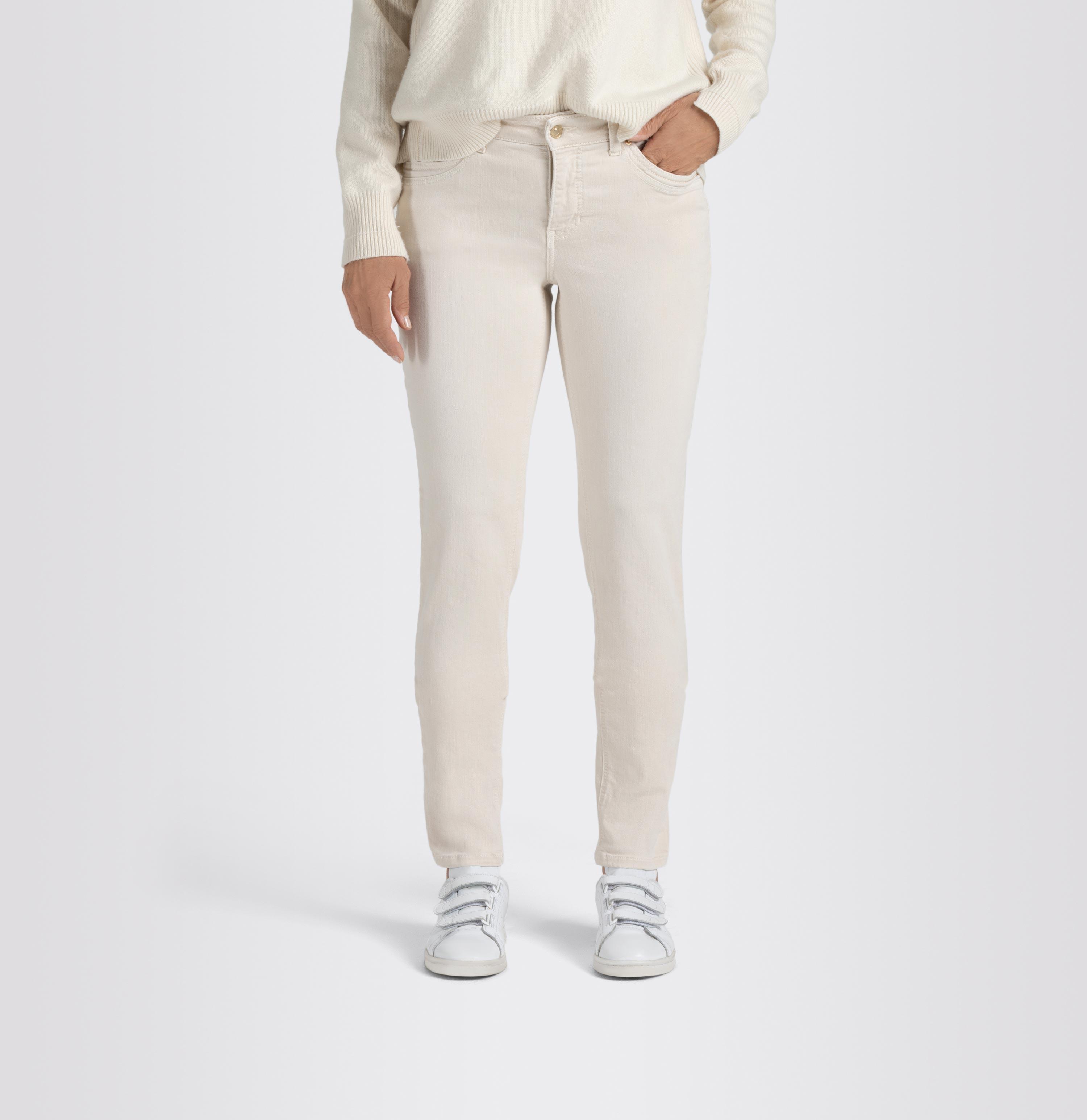 MAC MEL Five Pocket Jeans - Ivory Sand Haze - 2620-00-0389-020W von MAC