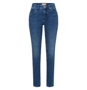 MAC MEL Slim Jeans - Deep Harbor Indigo - 2620-90-0389L-D696