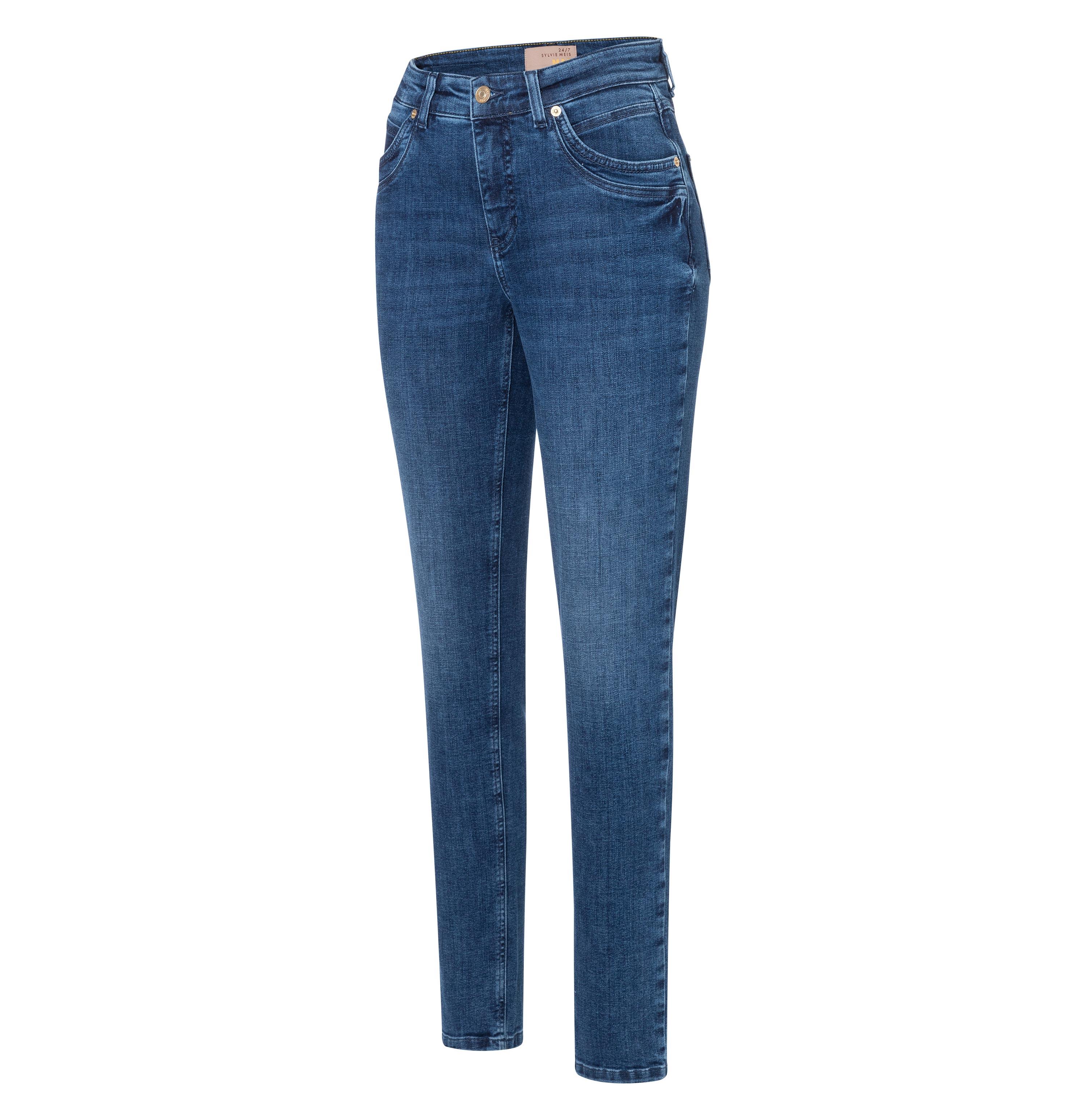 MAC MEL Slim Jeans - Deep Harbor Indigo - 2620-90-0389L-D696 von MAC