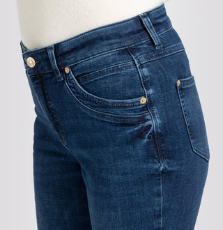 MAC MEL Slim Jeans - Deep Harbor Indigo - 2620-90-0389L-D696