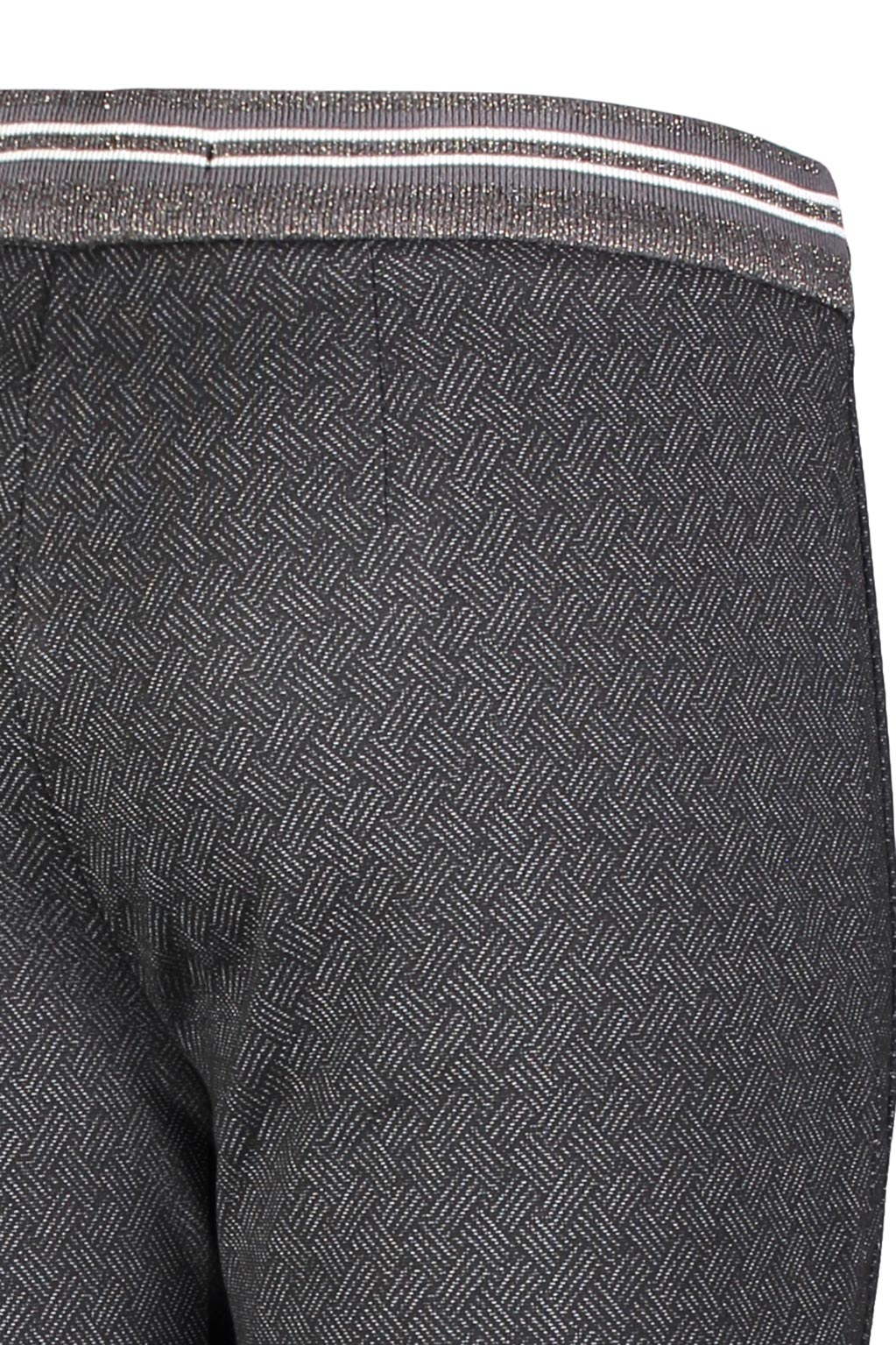 MAC EASY Jogpants - Iron Herringbone Charcoal - 2710-00-0107L-080G von MAC