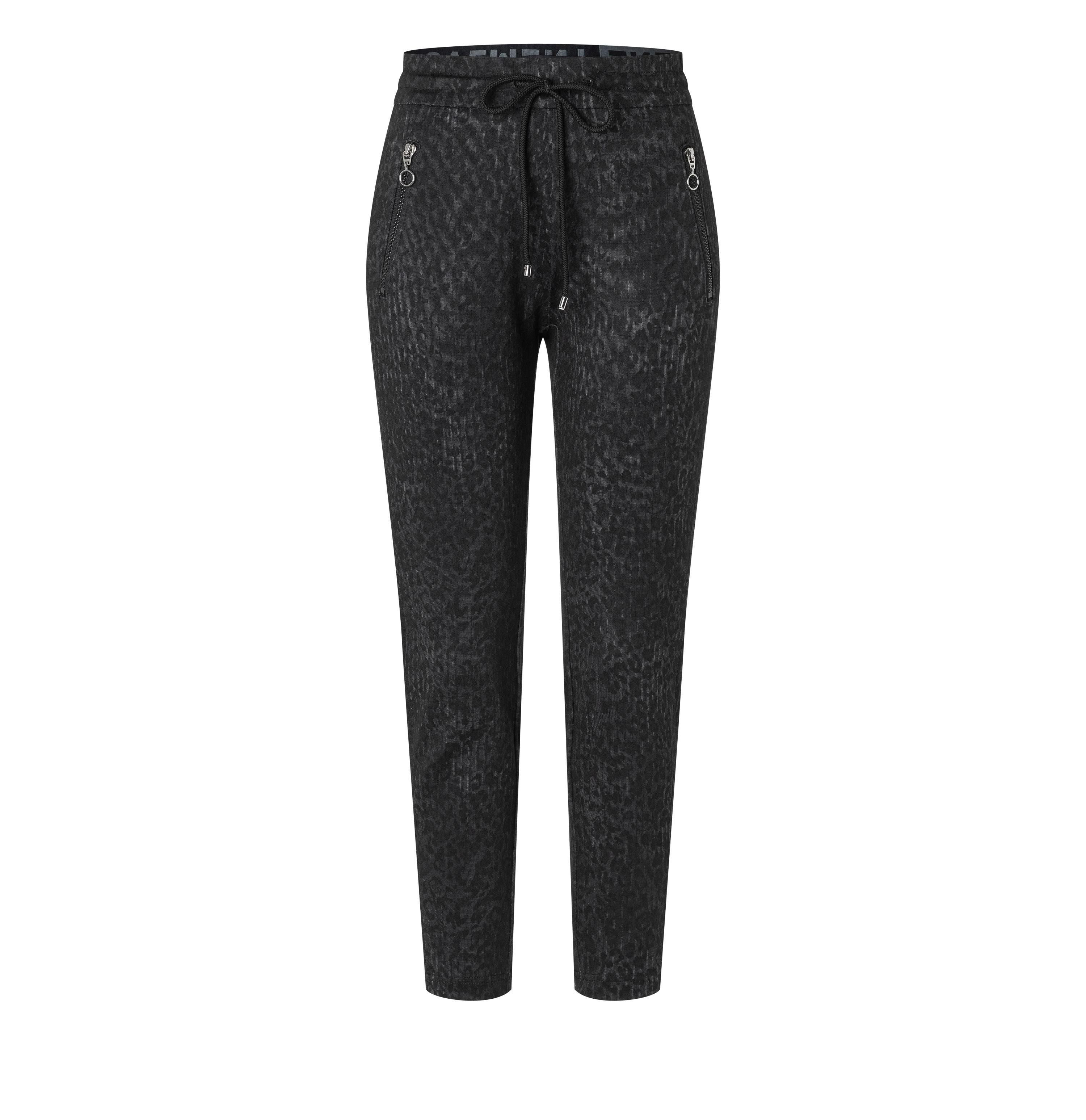 MAC EASY Hose - Midnight Leopard - 2710-00-0107L-091L