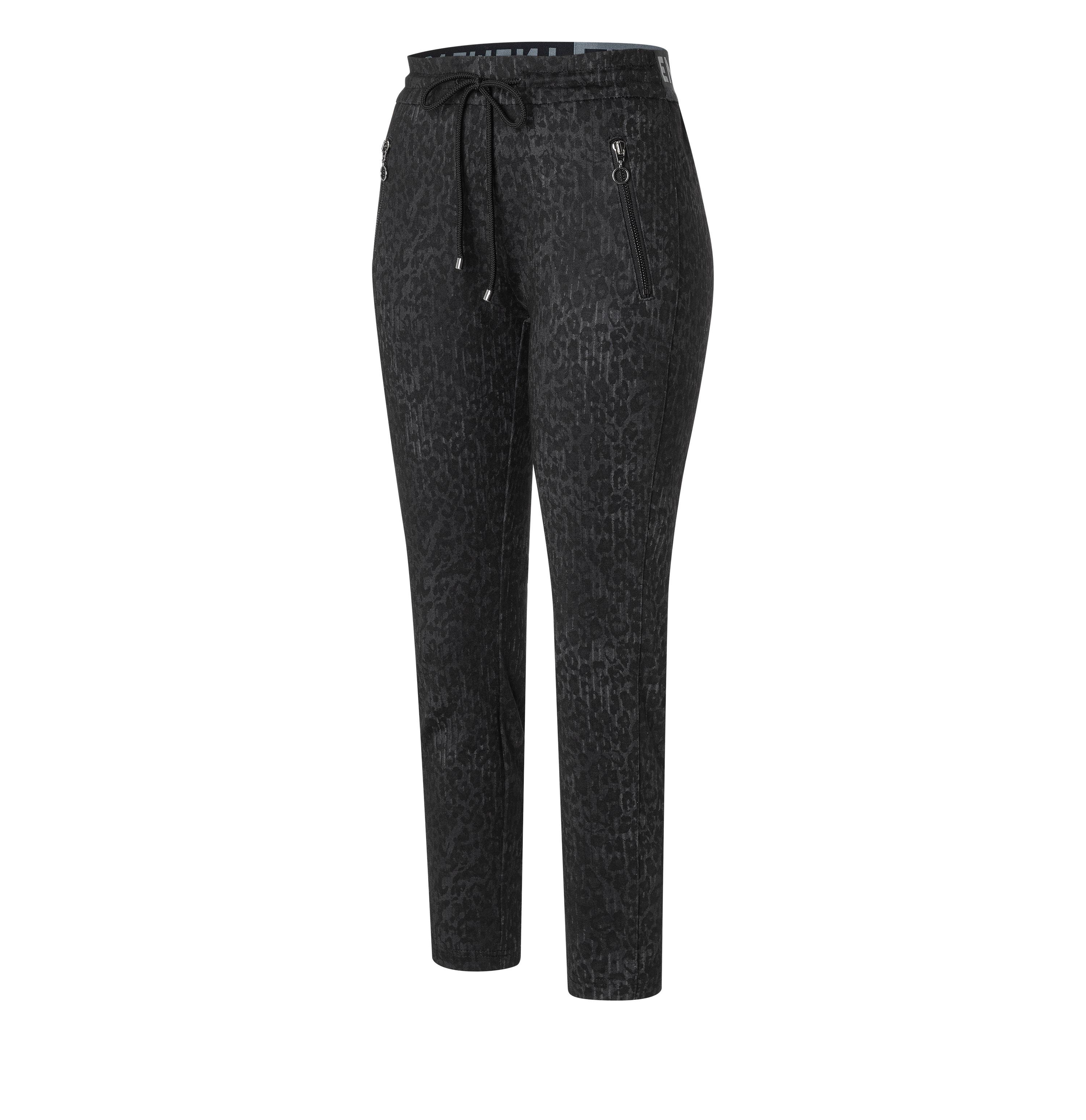 MAC EASY Hose - Midnight Leopard - 2710-00-0107L-091L von MAC