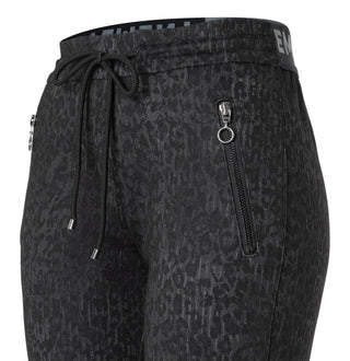 MAC EASY Hose - Midnight Leopard - 2710-00-0107L-091L