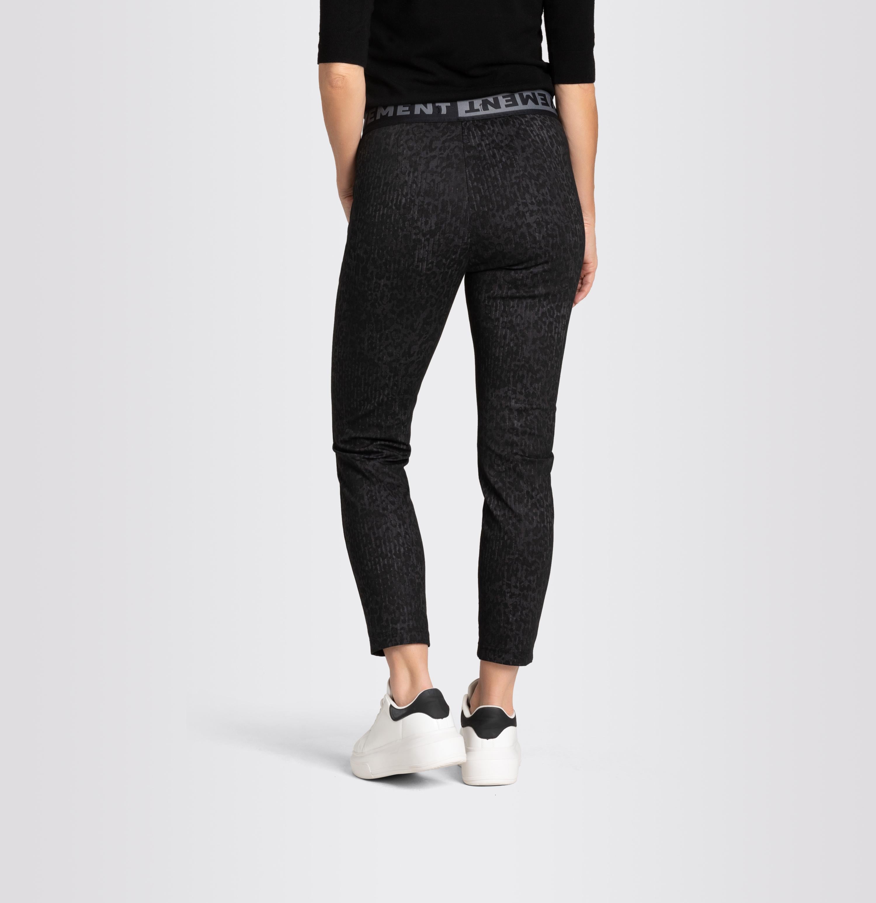 MAC EASY Hose - Midnight Leopard - 2710-00-0107L-091L von MAC