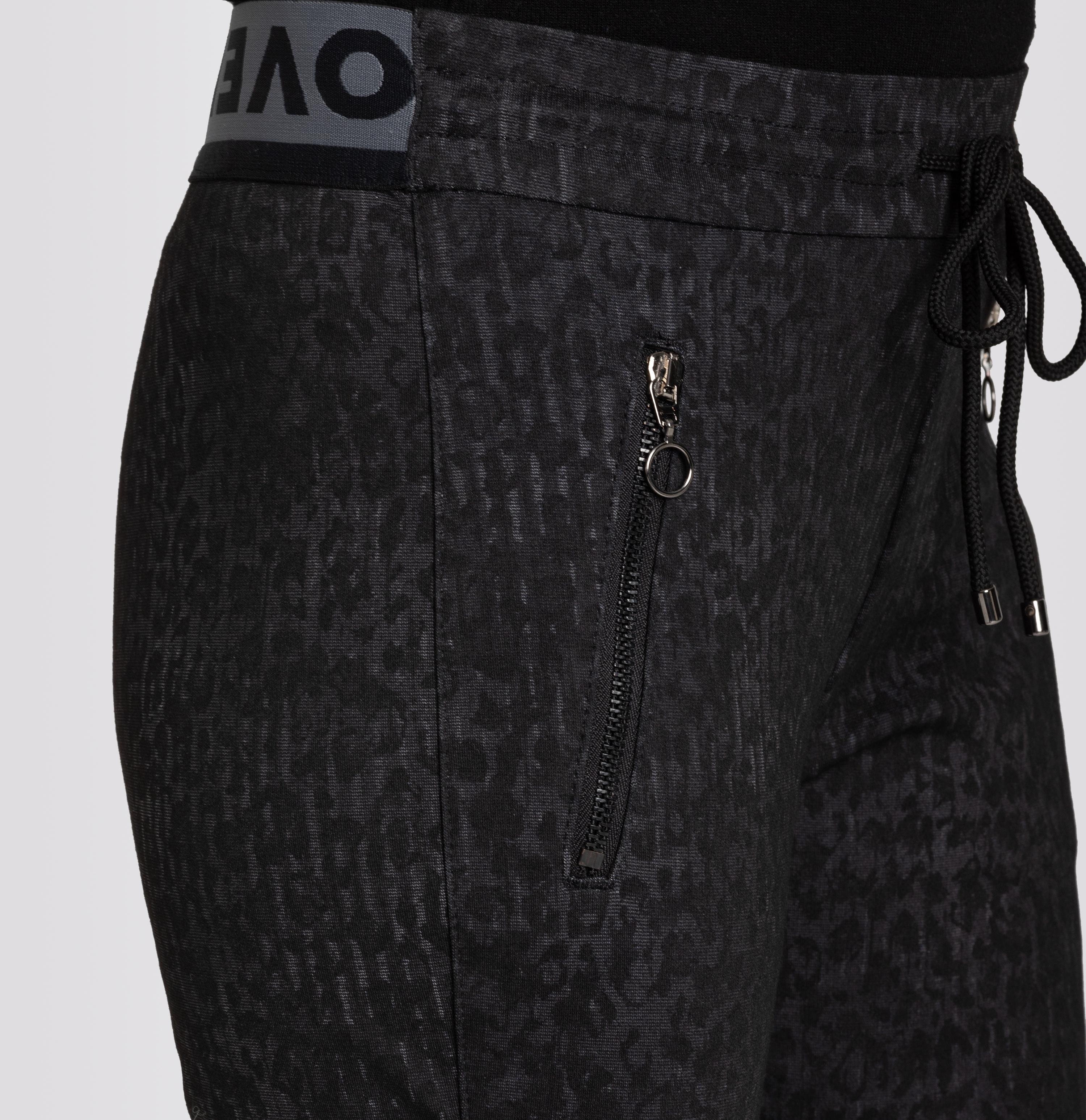MAC EASY Hose - Midnight Leopard - 2710-00-0107L-091L von MAC
