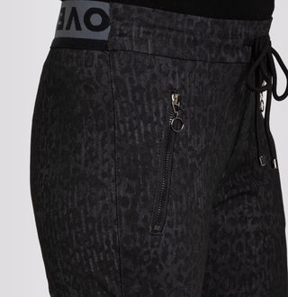 MAC EASY Hose - Midnight Leopard - 2710-00-0107L-091L