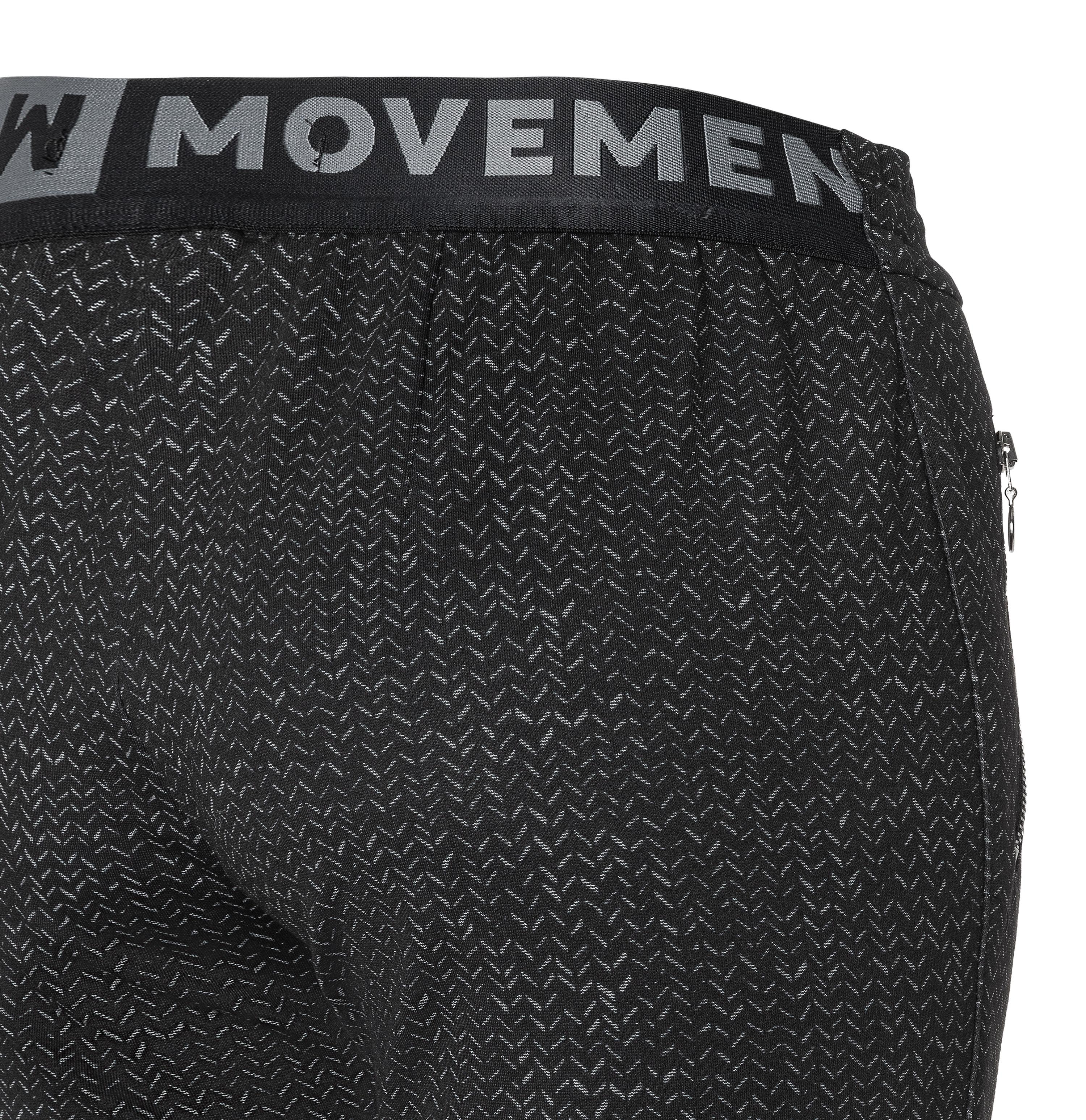 MAC EASY Damen Schlupfhose - Midnight Herringbone Grey - 2710-00-0107L-966B von MAC