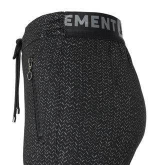 MAC EASY Damen Schlupfhose - Midnight Herringbone Grey - 2710-00-0107L-966B